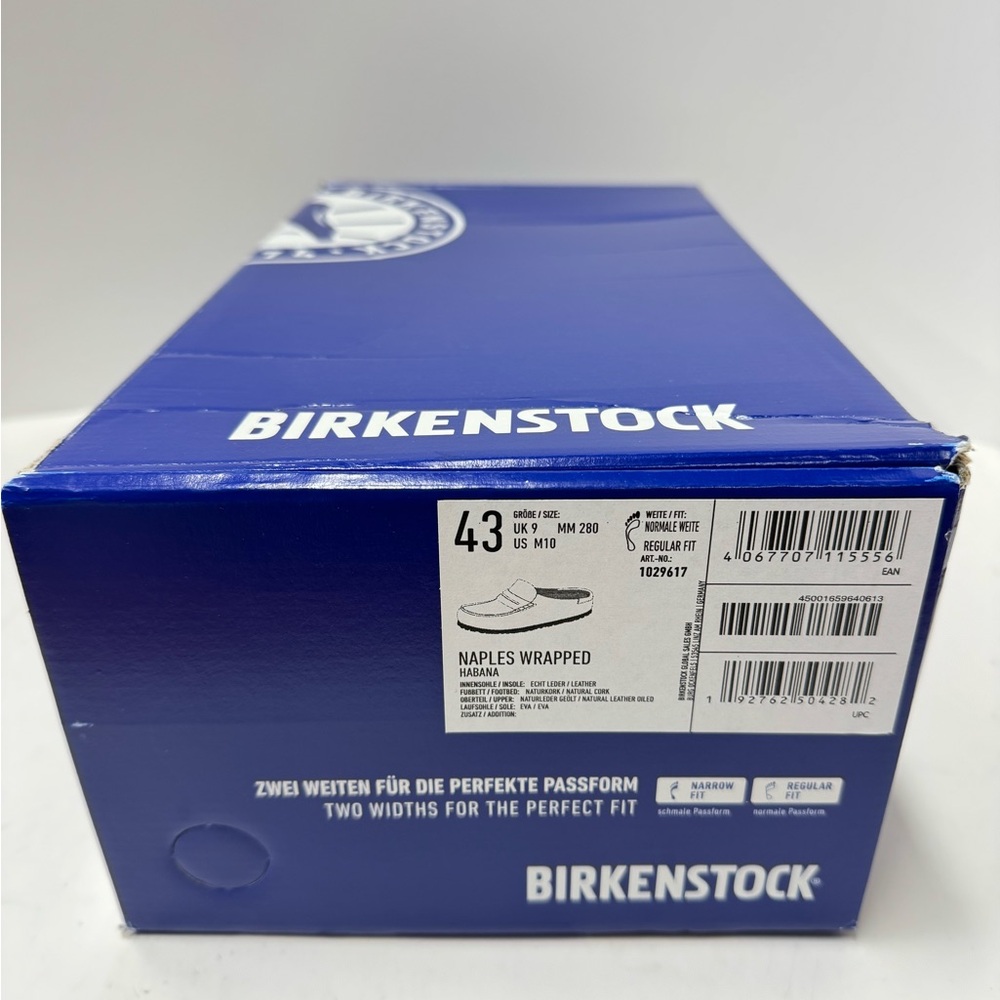 Birkenstock Naples Wrapped Havana, Regular Fit - New - Picture 8 of 9